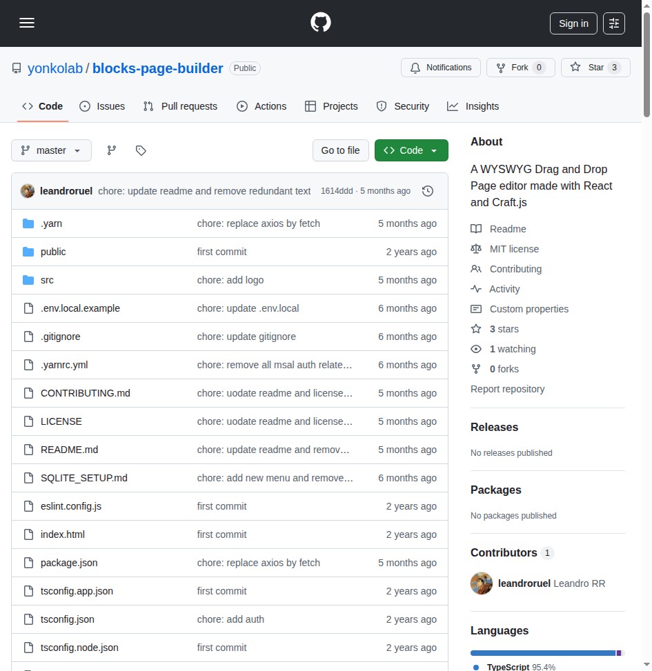 Blocks Page Builder